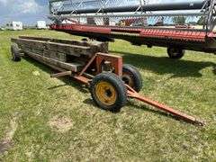 Swather Carrier w/ qty of 10" x 10" Timbers