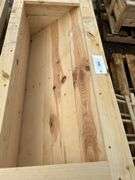 Locally made raised garden bed 18x40x25 & small squirrel sized picnic table