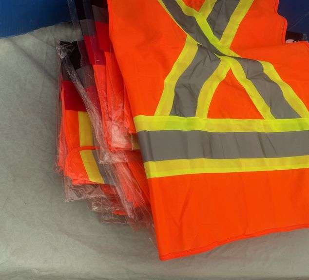 18 safety vests size S/M