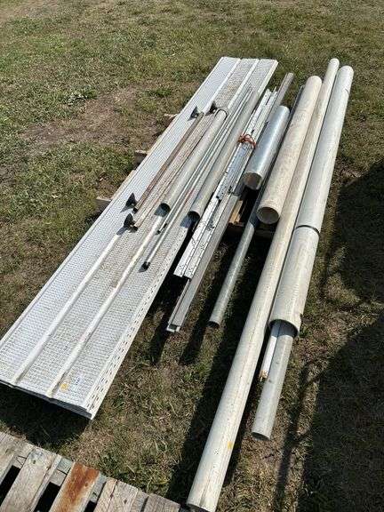 Misc siding & PVC tubing etc