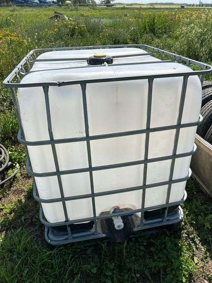1000L chemical tote had food grade glycol in it