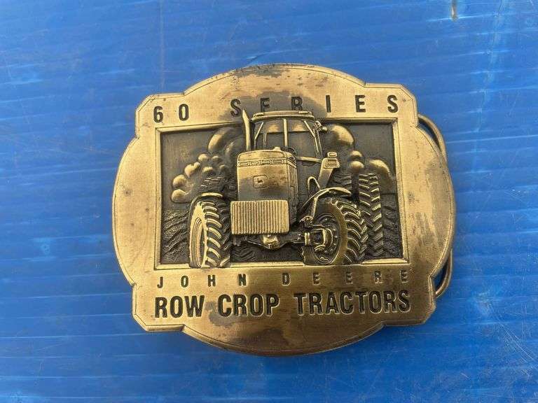 John Deere 60 series Row Crop Tractor belt buckle