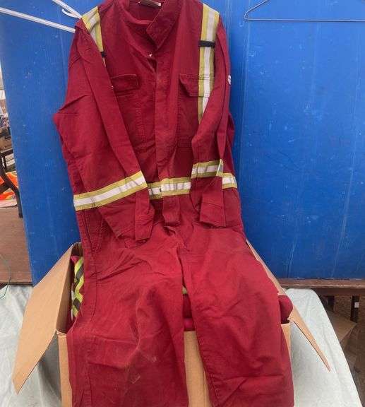 12 Used and Laundered coveralls - size 48