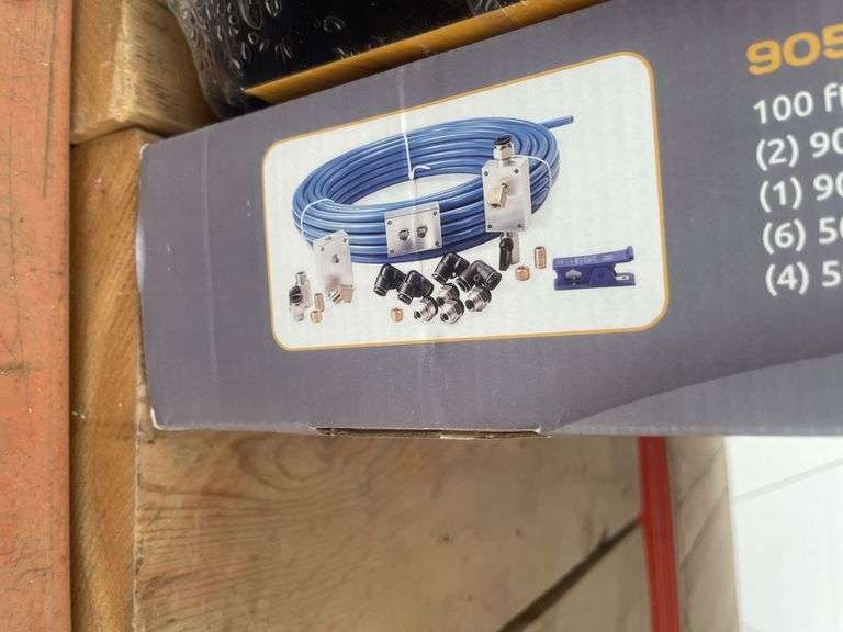 RapidAir home garage - compressed air piping - master kit