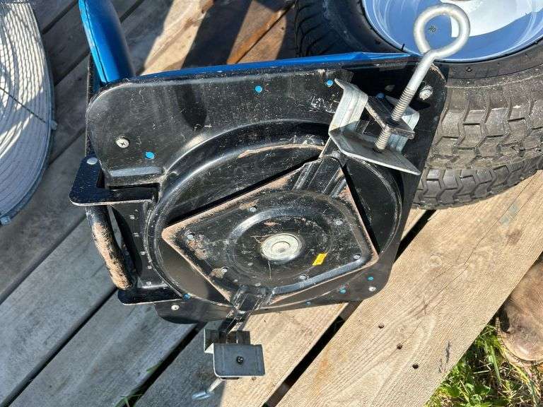 2 tires/rims 16x5.00-8 & swivel boat seat