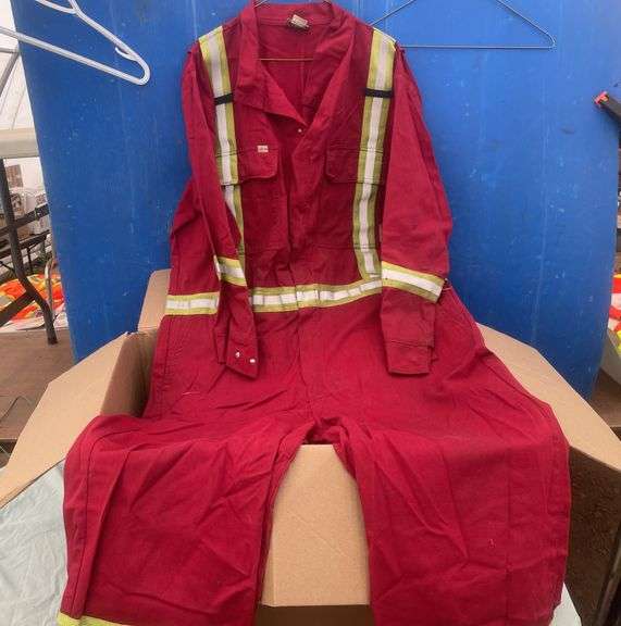 12 Used and Laundered coveralls - size 52