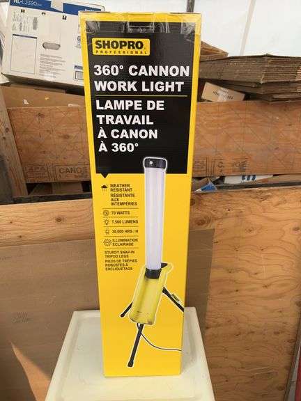 ShopPro 360 Cannon work light UNUSED
