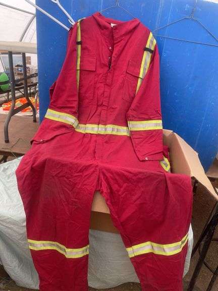 12 Used and Laundered coveralls - size 54
