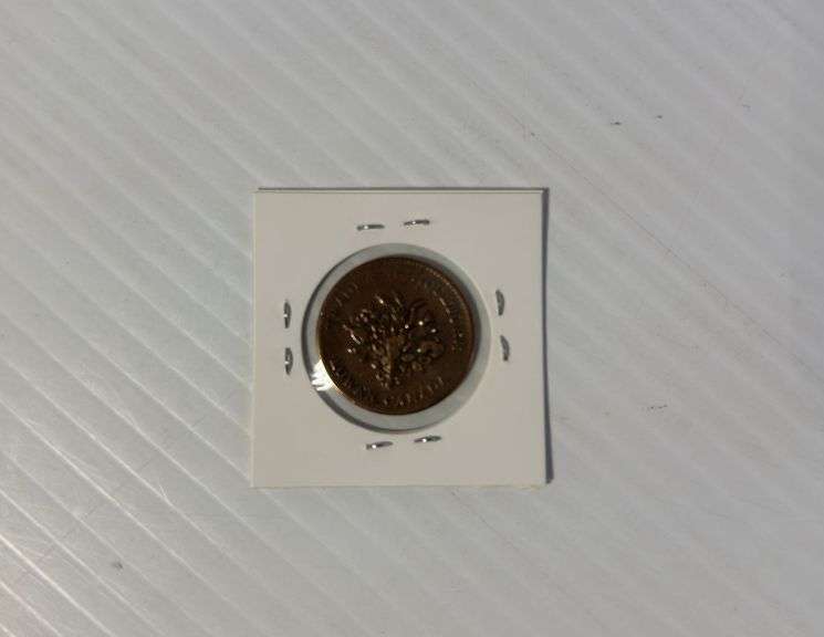 1835 - Penny Token - Lower Canada (Bank of Montreal)