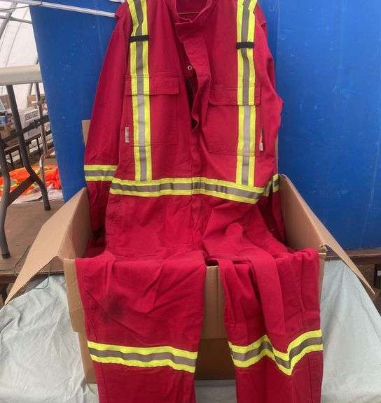 12 Used and Laundered coveralls - size 50
