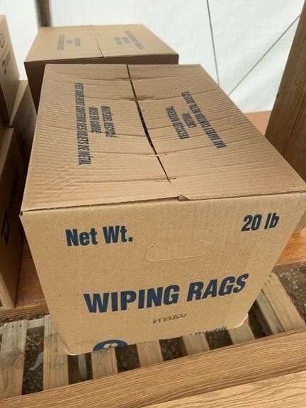 2 of 20lb boxes of mixed rags