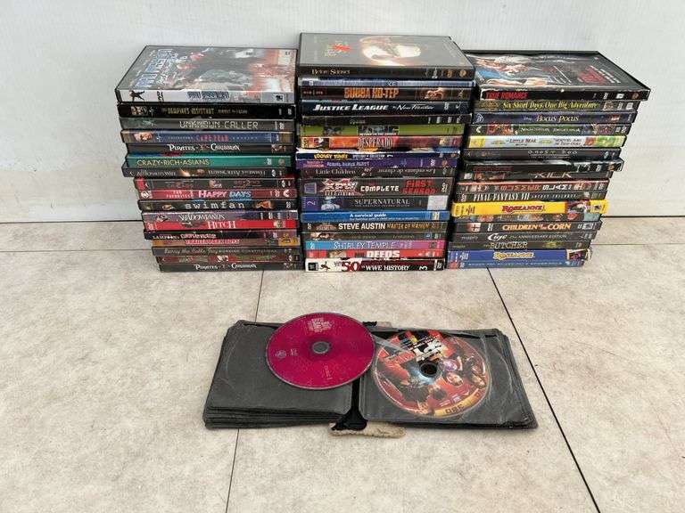 Qty of DVD movies