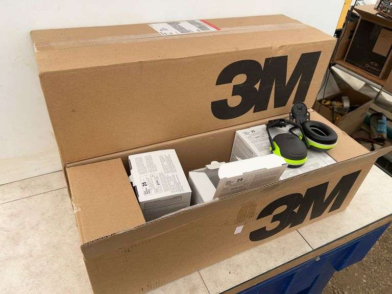 26 Hard hat mounted ear muffs