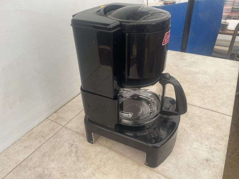 Coleman Camp Coffee Maker - steel base fits most camp stoves