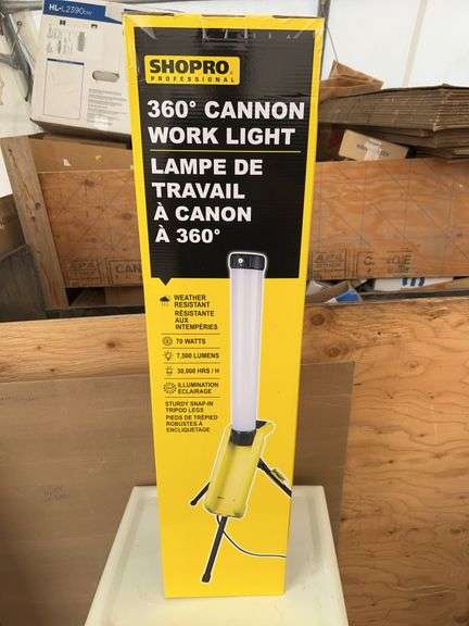 ShopPro 360 Cannon work light UNUSED