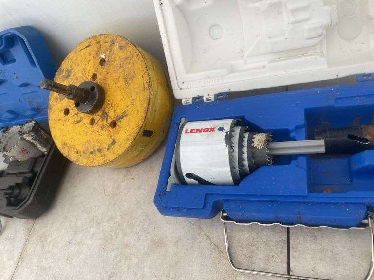 Some Mastercraft and Lennox holesaw’s
