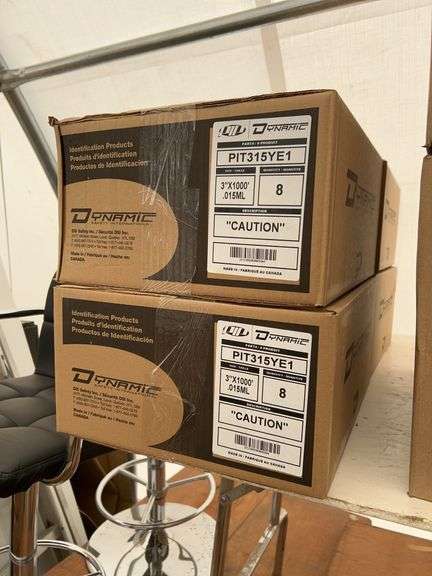 4 cases of barricade “CAUTION” tape