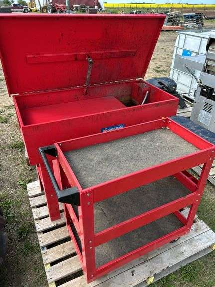 Parts washer & tool cart