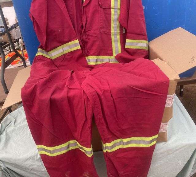 12 Used and Laundered coveralls - size 54