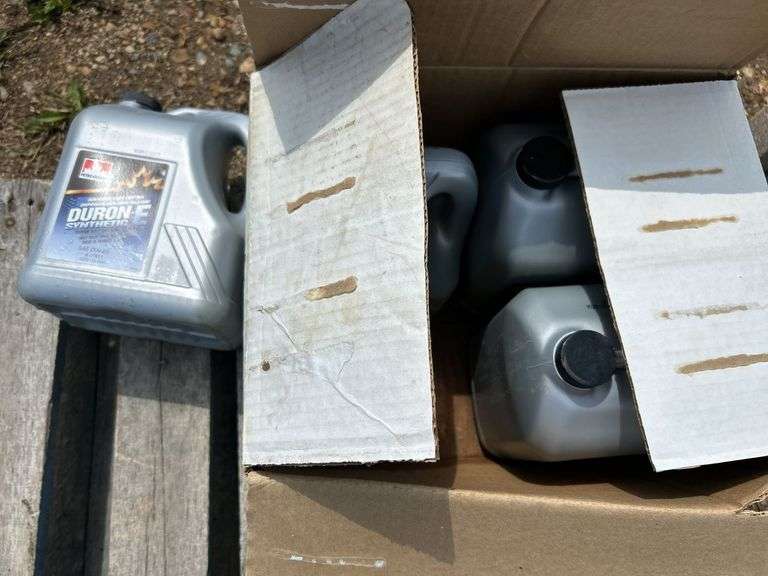 Case of PetroCan 0W40 synthetic oil