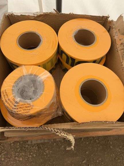 2 cases of “CAUTION” tape