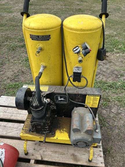 John Deere 220v portable air compressor- owner says works