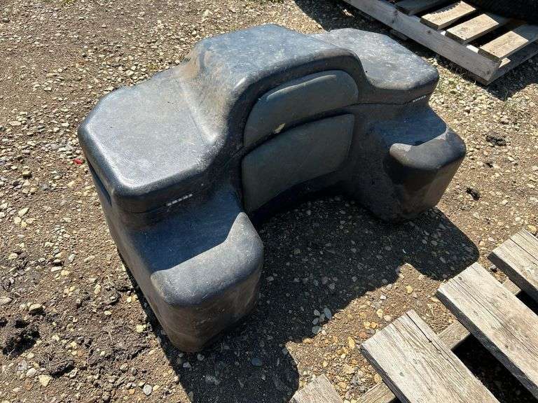 ATV backrest box