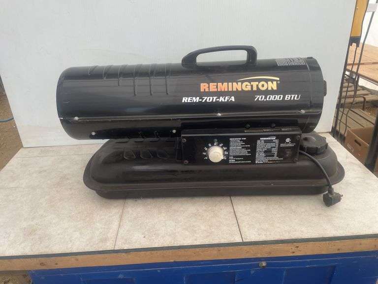 Working 70,000 BTU Remington ready heater