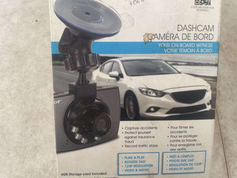 Dashcam and GPS - owners says unused
