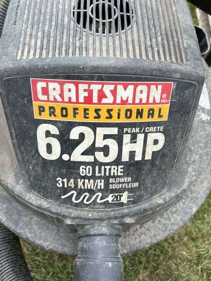 Craftsman 60L shop vac - owner says works