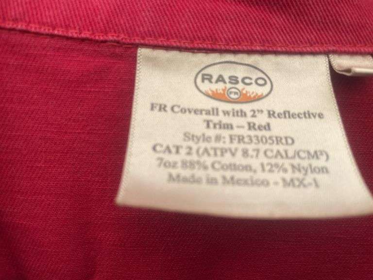 12 Used and Laundered coveralls - size 54