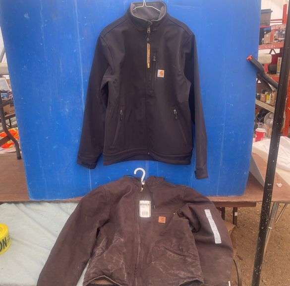2 Carhartt jackets - one medium and one small
