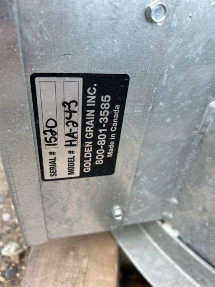 24” Electric Grain fan heater 240v 1ph