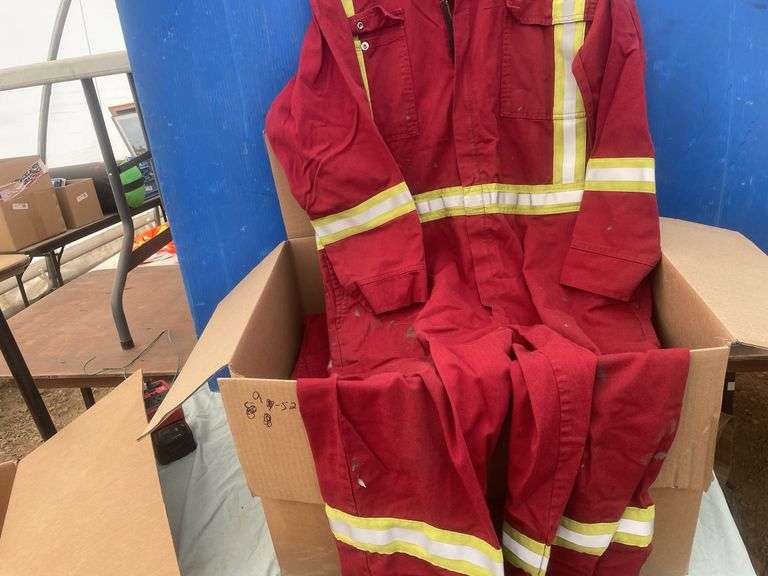 12 Used and Laundered coveralls size 52