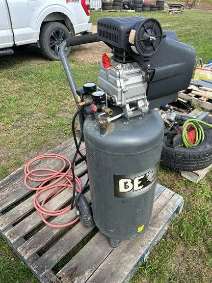 Upright air compressor- runs but leaks oil, air hose