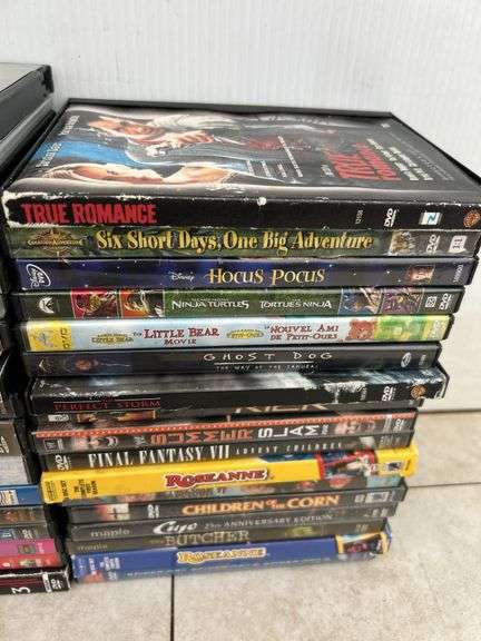 Qty of DVD movies