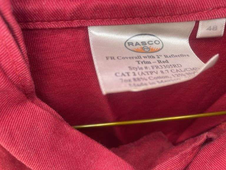 12 Used and Laundered coveralls - size 48