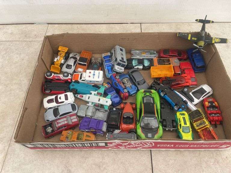 Quantity of toy cars