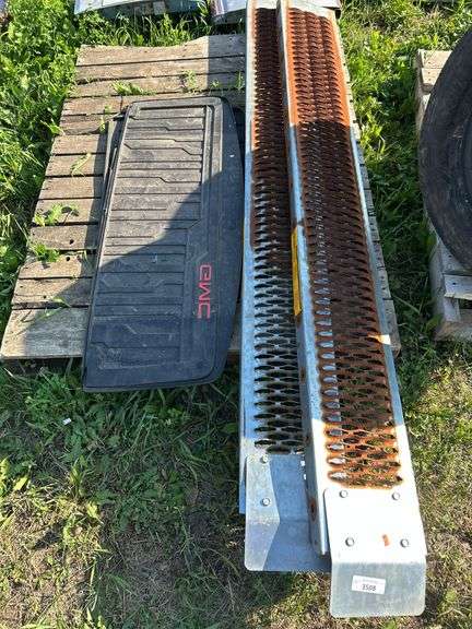 Pair of quad ramps and GMC floor mats