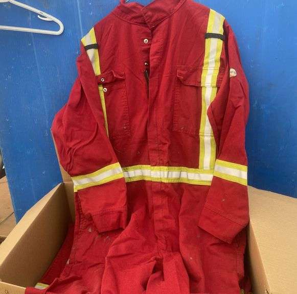 12 Used and Laundered coveralls size 52