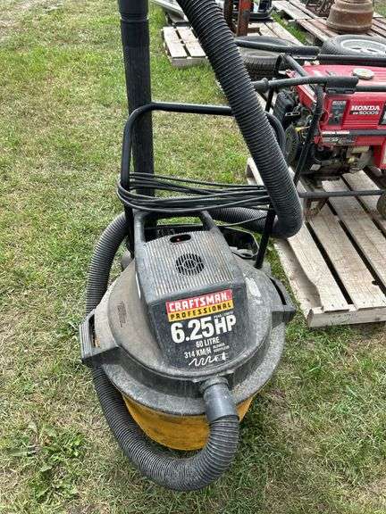 Craftsman 60L shop vac - owner says works
