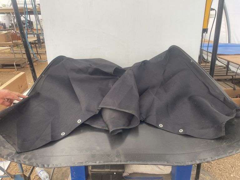 Believed to be 42” unused bottom and cover for Field King Lawnsweep