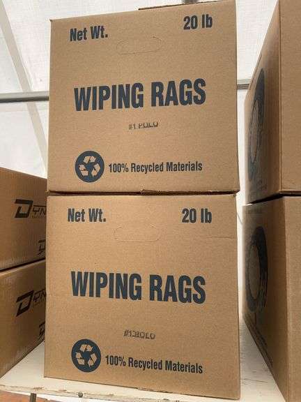 2 of 20lb boxes of mixed rags