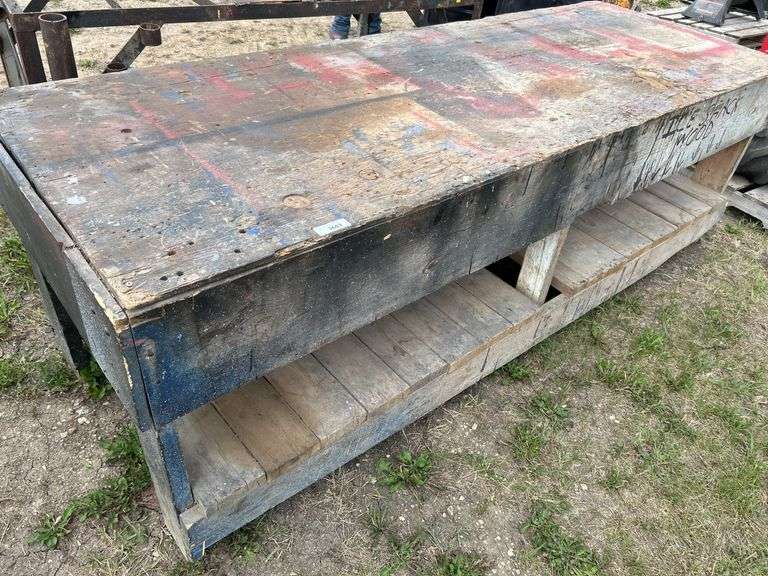 3’x8’ wooden bench