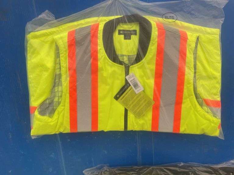 High - Visiblity Garments - jacket, vest, and hoodie - all XL