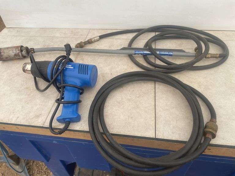 Tiger torch and PowerFist heat gun