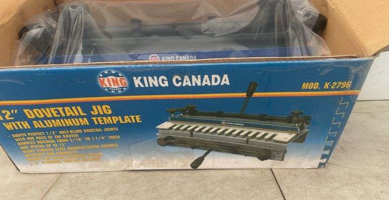 King Canada 12" dovetail jig