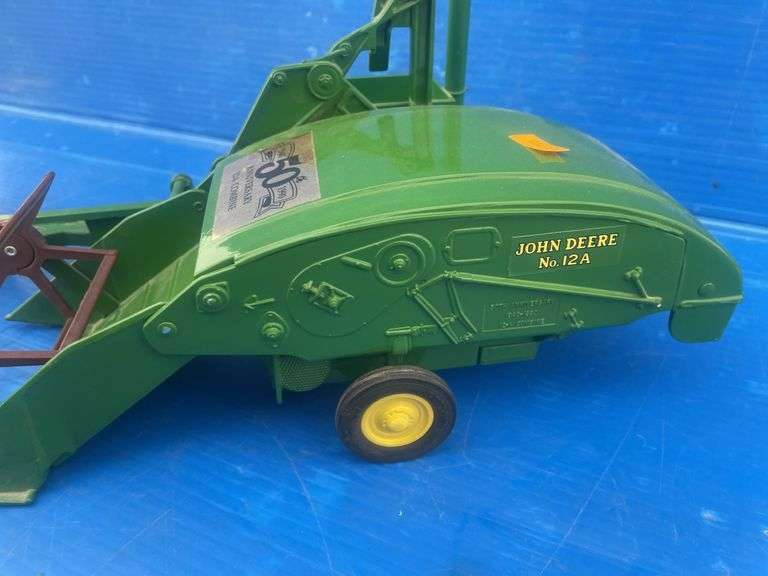 ERTL John Deere Model A Tractor and 50th Anniversary Model 12A John Deere Combine