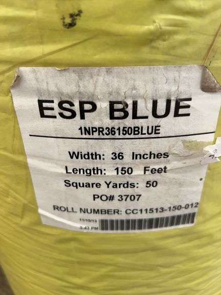 Roll 36”x150’ felt material NOT SURE WHAT ITS FOR