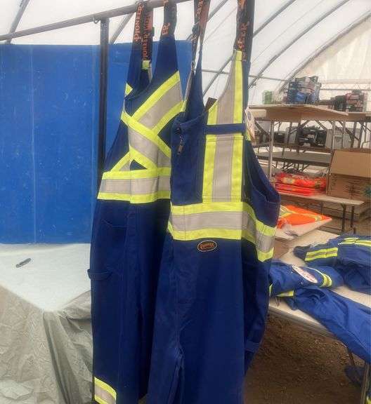 2 Flame-Gard/Arc-Gard overalls Flame resistant coveralls size XL and XXL